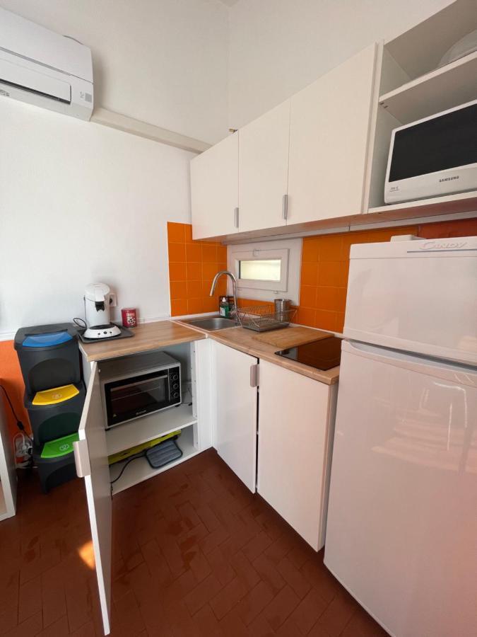 T2 avec terrasse, vue étang et son coucher de soleil, plage à proximité, wifi et place de parking gratuit que l on nomme Grain de Corail Le Barcarès Exterior foto