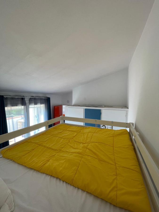 T2 avec terrasse, vue étang et son coucher de soleil, plage à proximité, wifi et place de parking gratuit que l on nomme Grain de Corail Le Barcarès Exterior foto